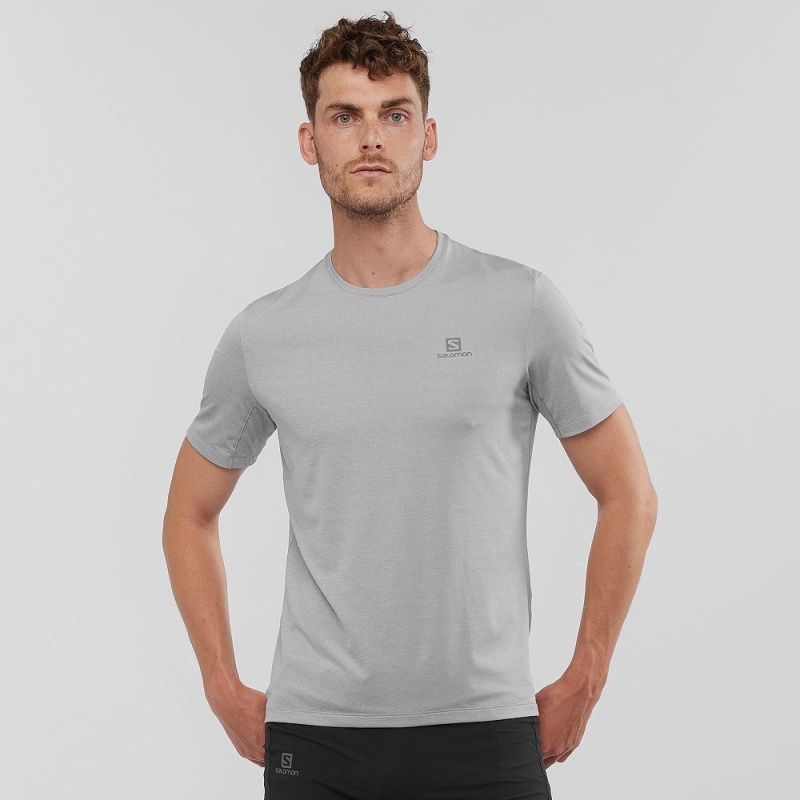 Pánské Topy Salomon Xa Tee M Gray | 47629-ECLO