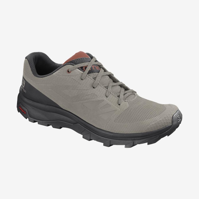 Pánské Trekking Salomon Outline Gray | 45196-ZOBC