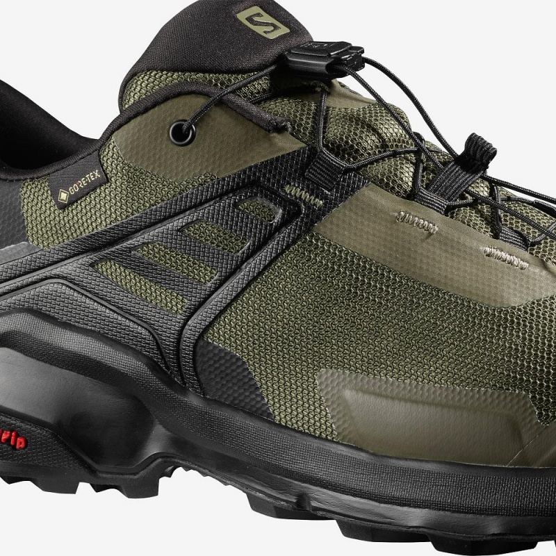 Pánské Trekking Salomon X Raise Gore-Tex Zelene | 89130-YSIH