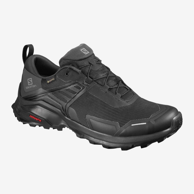 Pánské Trekking Salomon X Raise Gore-Tex Černé | 82940-YOTE