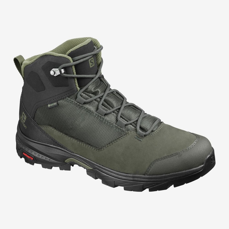 Pánské Trekové Boty Salomon Outward Gore-Tex Gray | 05638-QNPB