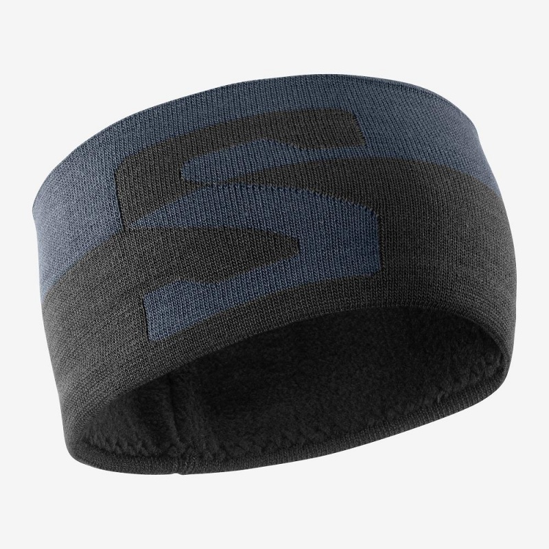 Pánské Čepice Salomon Original Headband Gray | 94052-DMCZ